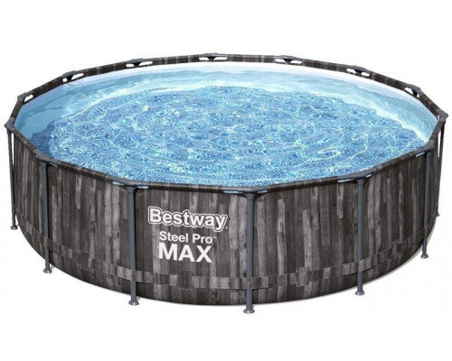 Frame pool BESTWAY Steel Pro Max, gray, 13030 l, 427 x 107 cm,