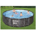 Frame pool BESTWAY Steel Pro Max, gray, 13030 l, 427 x 107 cm,