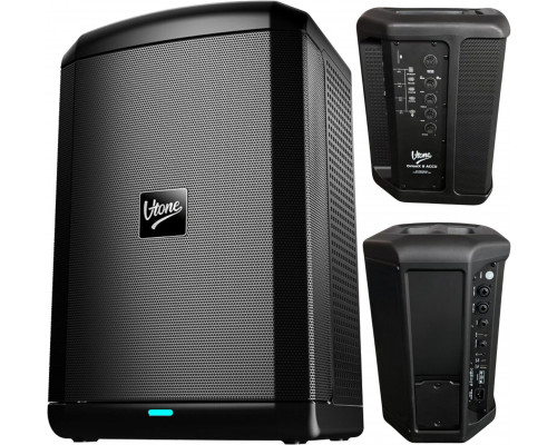 V-TONE OrionX 8 ACCU akumulatorowa kolumna aktywna czarna 8" Bluetooth AUX Phantom 80W RMS 6000 mAh