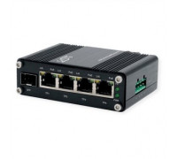 EXSYS EX-62020PoE 4-port   Ethernet, PoE 1-port 100/1000Fx SFP