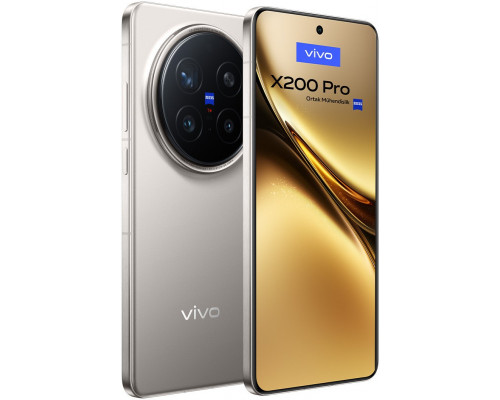 Išmanusis telefonas VIVO X200 Pro 5G 16/512GB, Titano spalvos