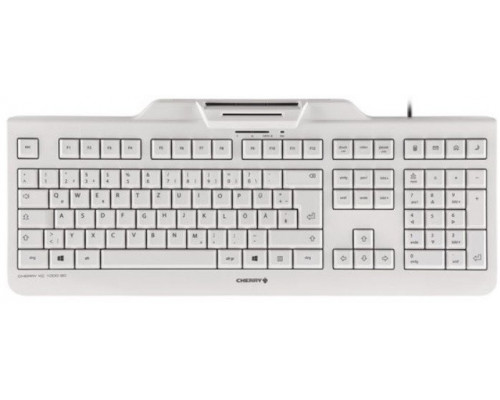 CHERRY KC 1000 SC Corded CH-Layout weiß/grau Smartcard