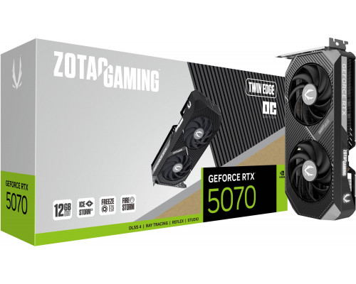 Zotac GAMING GeForce RTX 5070 Twin Edge OC NVIDIA 12 GB GDDR7