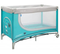 BABY MIX COT TOURIST MIŚ NIEBIESKIE 5902216912571