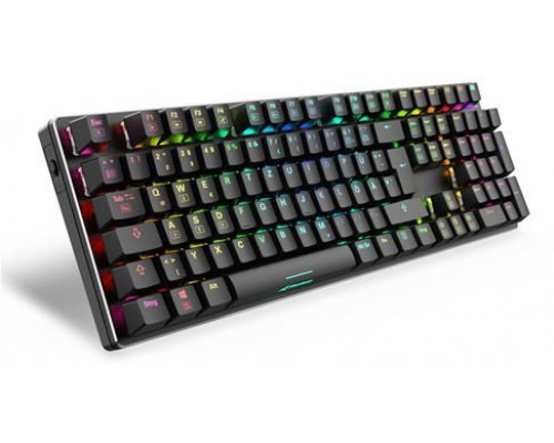 Sharkoon Gaming Tastatur Skiller SGK36W  schwarz          DE