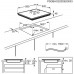 Built-in induction hob Electrolux EIB60420CK