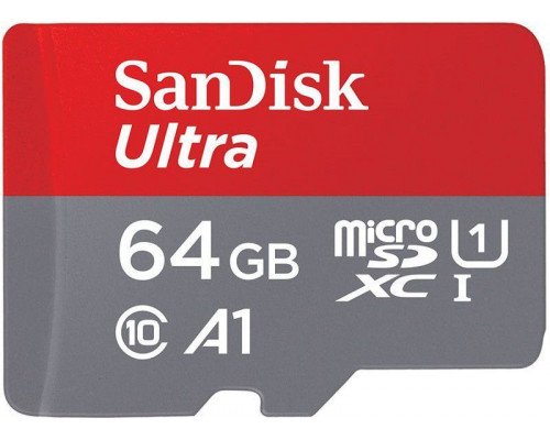 SD  SanDisk Ultra MicroSDXC 64 GB Class 10 UHS-I/U1 A1  (SDSQUAR-064G-GN6MA)