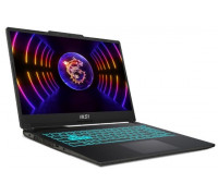 MSI Cyborg 15 A13VE-888 - Intel Core i5 13420H / 2.1 GHz - Win 11 Home - GeForce RTX 4050 - 16 GB RAM - 512 GB SSD NVMe - 39.6 cm (15.6") 1920 x 1080 (Full HD) @ 144 Hz - Wi-Fi 6E, Bluetooth - Translucent Black