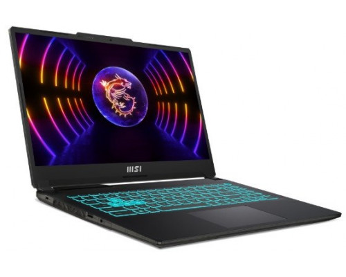 MSI Cyborg 15 A13VE-888 - Intel Core i5 13420H / 2.1 GHz - Win 11 Home - GeForce RTX 4050 - 16 GB RAM - 512 GB SSD NVMe - 39.6 cm (15.6") 1920 x 1080 (Full HD) @ 144 Hz - Wi-Fi 6E, Bluetooth - Translucent Black