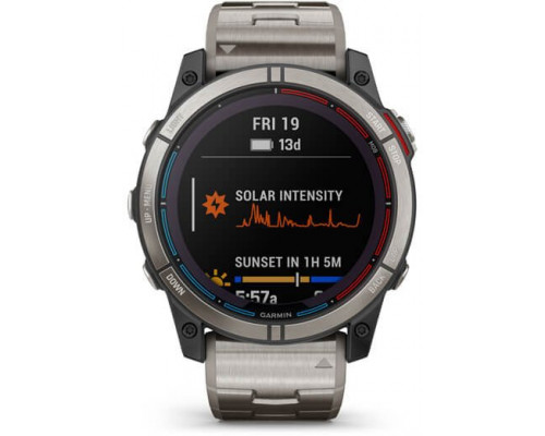 Garmin quatix 7X Solar išmanusis GPS laikrodis, 51 mm, Metalinis