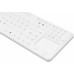 Gett GETT GCQ CleanType Prime Touch+ silikonowa z touchpadem z blokiem numerycznym z magnesami IP65 podświetlane klawisze USB Kolor: biały Układ: CH
