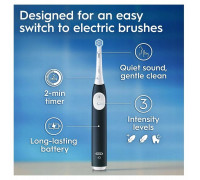 Oral-B Electric Toothbrush with Pressure sensor | iO2 | Rechargeable | For adults | Number of brush heads included 2 | Number of teeth brushing modes 3 | Forest Green