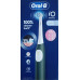 Oral-B Electric Toothbrush with Pressure sensor | iO2 | Rechargeable | For adults | Number of brush heads included 2 | Number of teeth brushing modes 3 | Forest Green