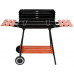 LUND CHARCOAL GRILL WITH SHELVES GRID 53x33cm