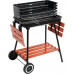 LUND CHARCOAL GRILL WITH SHELVES GRID 53x33cm