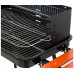 LUND CHARCOAL GRILL WITH SHELVES GRID 53x33cm