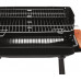 LUND CHARCOAL GRILL WITH SHELVES GRID 53x33cm