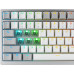 ASUS ROG Azoth White, 75%, Wired & Wireless, USB + RF Wireless + Bluetooth, Mechanical, RGB LED, White