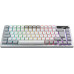 ASUS ROG Azoth White, 75%, Wired & Wireless, USB + RF Wireless + Bluetooth, Mechanical, RGB LED, White