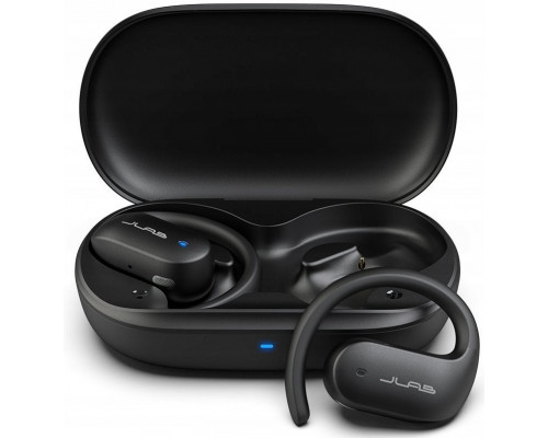 JLab Audio JLab Open Sport, True  Stereo (TWS), 20 - 20000 Hz, Calls/Music/Sport/Everyday, Headphones, Black