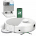 iRobot Roomba Plus 505 Combo Robot + AutoWash Dock, Bagless, White, Round, 3 wheel(s), Charging, Purification, Roller brush & Side brush