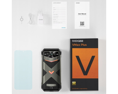 Doogee V Max Plus 5G phone, 512/16 GB, gray