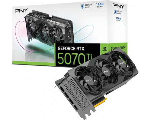 PNY GeForce RTX 5070 Ti Triple Fan 16GB GDDR7 DLSS4 (VCG5070T16TFXPB1)