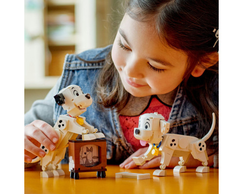 LEGO Disney 101 dalmatyńczyków — Szczeniaczki Szczęściarz i Penny (43271)
