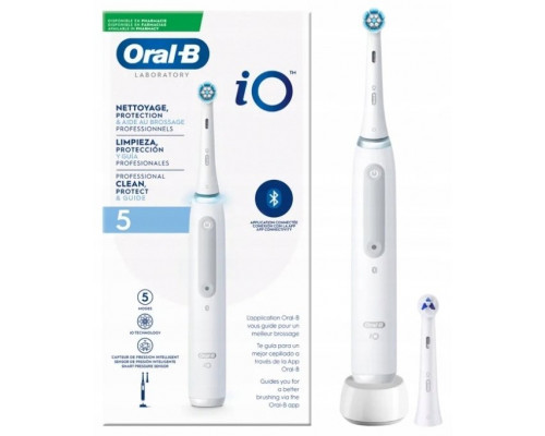 Oral-B iO 5 Laboratory Professional White Electric Toothbrush