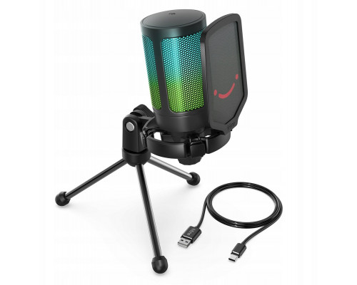 pojemnościowy studyjny Fifine A6V AMPLIGAME RGB gla graczy