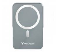 Verbatim Power Bank mit Standfuß mag.wireless 10000mA grau  32268