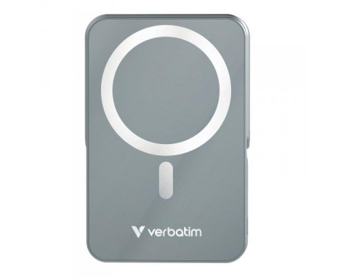 Verbatim Power Bank mit Standfuß mag.wireless 10000mA grau  32268