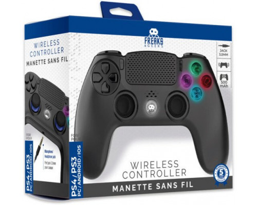 Freeks and Geeks wireless game controller, PS4, black