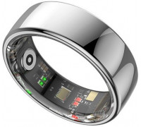 Smart RING PRO srebrny, zmierz stres, bicie serca, monitor. snu, roz .12, Powerton