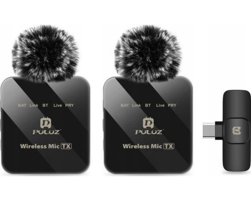 bezprzewodowy do iPhone 16/15 Puluz PU648B, czarny