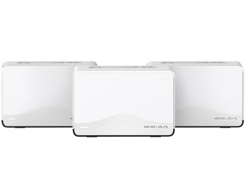 MERCUSYS Halo H27BE(3-pack) WiFi7 Mesh (BE3600,2,4GHz/5GHz,1x2,5GbELAN/WAN,2xGbELAN/WAN)