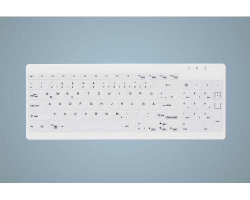 Active Key AK-C7012 - Tastatur - komplett versiegelt, IP68 - USB - QWERTZ - Deutsch - weiss