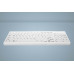 Active Key AK-C7012 - Tastatur - komplett versiegelt, IP68 - USB - QWERTZ - Deutsch - weiss