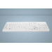 Active Key AK-C7012 - Tastatur - komplett versiegelt, IP68 - USB - QWERTZ - Deutsch - weiss