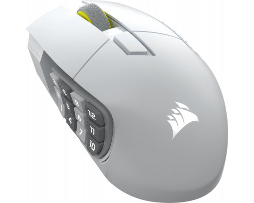 CORSAIR SCIMITAR ELITE WIRELESS SE žaidimams Gun metal 33000 DPI Optinė
