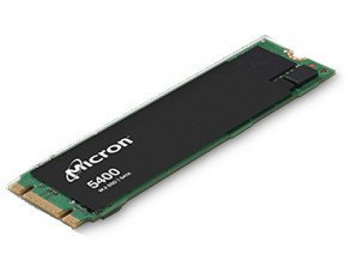 Micron 5400 PRO - SSD - verschlusselt - 3.84 TB - intern - 2.5" (6.4 cm) - SATA 6Gb/s - 256-Bit-AES - Self-Encrypting Drive (SED), TCG Opal Encryption 2.0