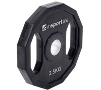 inSPORTline Rubberized load Ruberton 2,5 kg black (15889)