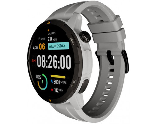 AGM Legion 3,63 cm (1.43") AMOLED Cyfrowy Ekran dotykowy Gray, White GPS