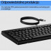 HP 125 G2 - - 100% - full size - USB - QWERTZ - niemiecki - czarny