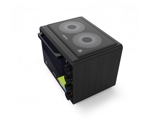 Brock Electronics TO 3502 BKI pierkarnik Kuchenka stołowa Prąd elektryczny Płyta indukcyjna strefowa Black