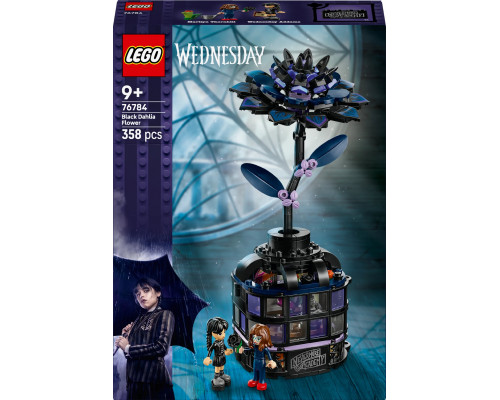 LEGO Wednesday Black Dahlia Flower (76784)