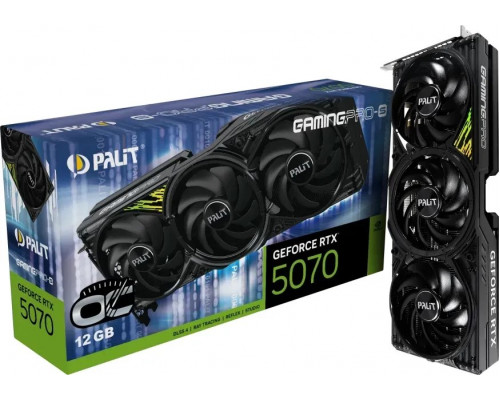 Palit GeForce RTX 5070 GamingPro-S OC 12GB GDDR7 DLSS4 (NE75070T19K9-GB2050U)