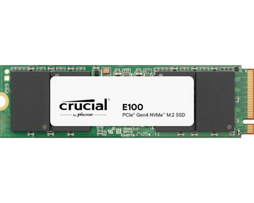 SSD Crucial E100 2TB M.2 2280 PCI-E x4 Gen4 NVMe (CT2000E100SSD8)