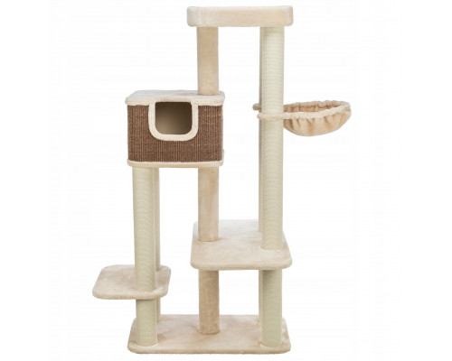 Bertholo, drapak stoj�cy, cat, creamy/ciemnobr�zowy, 165 cm