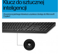 HP Tastatur+Maus 655 Set Kabellos Schwarz